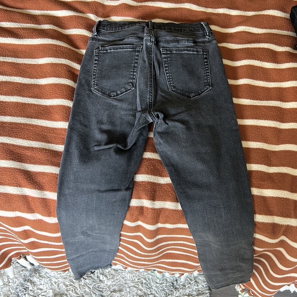 Grey high rise skinny jeans - Picture 3 of 4